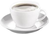 Esmeyer - Kaffeetasse Bistro 433-255 Untertasse Wei&szlig; 6 St./pack.