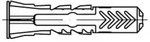 Art 88690 D&uuml;bel Nylon Duopower 10 X 80 S 25 Stk - Fischer
