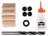 Bosch D&uuml;bel-set D= 10 Mm L= 40 Mm 27-tlg. - 2609255307