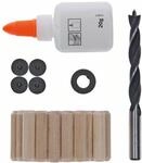 27tlg. Holzd&uuml;bel-set 10 Mm, 40 Mm - Bosch