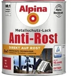 Metallschutz-lack Anti-rost 750 Ml Rot Matt Metallack Schutzlack - Alpina