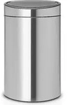 Abfalleimer 40 L Mattstahl - Touch Bin - Brabantia