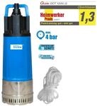 G&uuml;de - Drucktauchpumpe Gdt 1200 I 6.000 L/h Brunnenpumpe Tauchpumpe Garten
