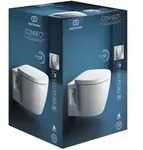 Wc-paket Connect, Wc Randlos, Mit Wc-sitz Softclosing, 365x550x340mm, Wei&szlig; - Ideal