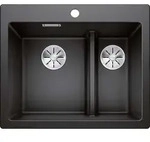Blanco Pleon 6 Split - Silgranitsp&uuml;le, 62x51 Cm, Anthrazit 521689