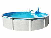 Steinbach Stahlwand Swimming Pool Set Grande rund Ø 457 x 135 cm ohne...