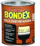 Holzlasur F&uuml;r Au&szlig;en 750 Ml Hellgrau Lasur Holz Holzschutz Schutzlasur - Bondex