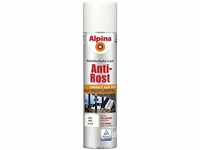 Alpina - Sprühmetallschutz-Lack Anti Rost 400 ml weiß matt Sprühlack Schutzlack