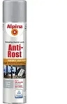 Spr&uuml;hmetallschutz-lack Anti Rost 400 Ml Grau Gl&auml;nzend Spr&uuml;hlack Lack - Alpina