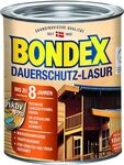 Dauerschutz Lasur 750 Ml, Grau Holzlasur Schutzlasur Holzschutz - Bondex