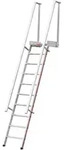 Matis&egrave;re - Industrietreppe 13 Stufen - Standh&ouml;he 3.00m - Stufenbreite 500mm -