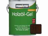 Primaster - Holzöl-Gel 2,5L Nussbaum Holzpflege Holzschutz UV-Schutz Leinölbasis
