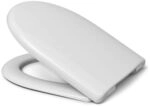 Wc-sitz Move Softclose Mit Edelstahl-klappd&uuml;bel C0102g Wei&szlig;