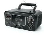 Schwarze Cd-radio-kassette Muse M182rdc