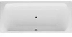 Pro Badewanne Stahl, Auslauf Mittig, 180x80x45cm, Oh.antislip, Wei&szlig; 2279500000401 -