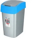 Flip Bin 25l Abfallbeh&auml;lter, Blau - Curver