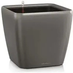 Lechuza - Pflanzgef&auml;&szlig;e Quadro Ls 43 Anthrazit Metallic All-in-one