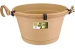 Green Basic H&auml;ngeampel Mild Tonrot, &Oslash; 28 Cm