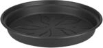 Soucoupe Green Basics 34cm Noire R&eacute;cup&eacute;ration D'Eau Optimale - Elho