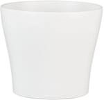 Bertopf Serie 808 &Oslash; 19 X 16 Cm Wei&szlig; Keramikt&ouml;pfe - Scheurich