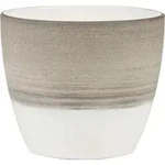 Scheurich - Bertopf Serie 950 &Oslash; 19 X 17,5 Cm Espresso Cream Keramikt&ouml;pfe