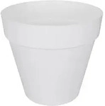 Pflanztopf Loft Urban &Oslash; 30cm Wei&szlig; Blumentopf 9,6l - Elho