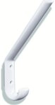 Garderobenhaken 477.90.070 Einfach A.108mm Pa 74 Apfelgr&uuml;n H.163mm