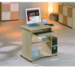 Mini-b&uuml;ro Mit Laminatr&auml;dern In Eichenoptik