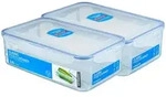 Lock&lock - Vorratsdose Rechteckig, 3,6 L Mit Serviereinsatz 301 X 188 X 94 Mm