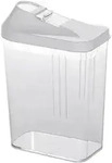 Vorratsdose Sch&uuml;ttdose 0,5 L 3x4,5x15cm Wei&szlig;
