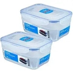 Lock&lock - Vorratsdose Rechteckig, 1800 Ml 208 X 143 X 94 Mm, Nestbar