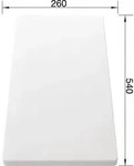Blanco - Accessoires - Schneidbrett Lago 540x260 Mm, Wei&szlig; 210521