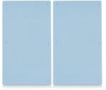 Schneide-/abdeckplatte Glas 2er Set