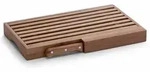 Brotschneidebrett Mit Messer 39.5 X 23.5 X 4 Cm