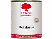 Leinos - 260 Holzlasur für Außen 212 Hellgrau 0,75 l