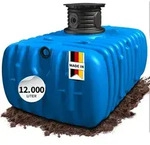 4rain - Flat M Flachtank 12000 Liter Inkl. Schachtverl&auml;ngerung
