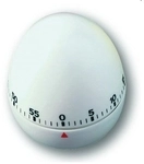 Timer Wei&szlig;, Schwarz Analog - Tfa Dostmann