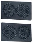 Seb - Ersatzteil - Satz Bricelet-platten - - Tefal