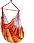 Xl H&auml;ngesessel Brasil Papaya Mit Spreizstab Sitzfl&auml;che Ca. 160 X 130 Cm - Amazonas