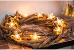 Konstsmide Led Lichterkette Klare Sterne 2 M Warmwei&szlig; Lichterkette