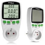 Energie Messsteckdose Greenblue Gb202 Wei&szlig; 15cm Leistung