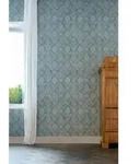 A.s.creations - Vliestapete Blau Motiv Tapete Gemustert Gerader Ansatz Secret Garden