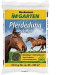 Beckmann - Pferdedung Gek&ouml;rnt 10,5 Kg Wirtschaftsd&uuml;nger Universald&uuml;nger Pflanzen