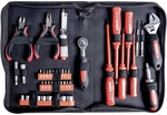 Br&uuml;der Mannesmann M29044 Werkzeugset Elektriker In Tasche 45teilig