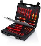 Knipex - 98 99 12 Standardkoffer 26-teilig Mit Isolierten Werkzeugen F&uuml;r...