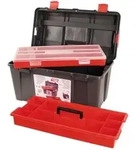 Werkzeugkasten - 480 X 258 X 255 Mm - Mit Tragekasten Und Sortimentskasten - 31,5 L