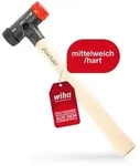 Wiha Schonhammer Safety Mittelweich Und Hart (26611) I Gummihammer Mit Hochwertigem