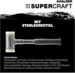 Erwin Halder Kg - Supercraft-schonhammer, Mit Bruchsicherem Stahlrohrstiel Und