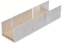 Aluminium-gehrungslade 245 X 65 X 55 Mm