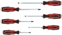 Ks Tools Ergotorquemax Schlagkappen-schraubendreher-satz, 6-tlg Schlitz, Ph -